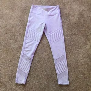 mesh athletic leggings